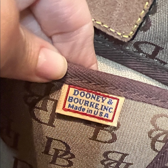 Dooney & Bourke Signature Tassel Tote Bag - Picture 13 of 15